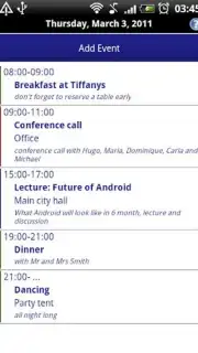 Business Calendar captura 4
