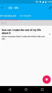 Lingvo Live captura 4
