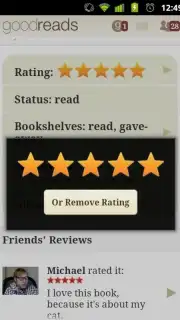 Goodreads captura 5