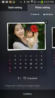 dodol Calendar Widget captura 4