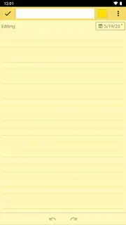 ColorNote Notepad captura 8