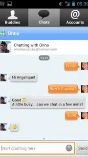 eBuddy Messenger captura 4