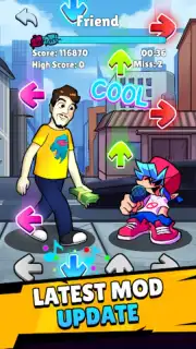 FNF Funkin Music: Rap Battle captura 2