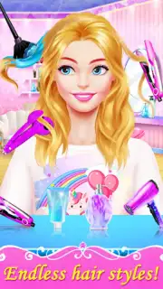 Hair Nail Salon: Makeup Games captura 5