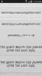 Style Free Font Theme captura 7