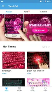 TouchPal Lite captura 5