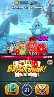 Battlejack: Blackjack RPG captura 2