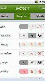 Period Tracker captura 2