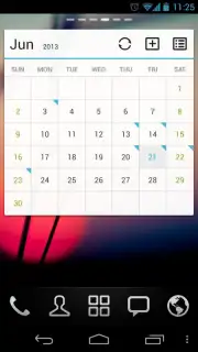 GO Calendar Widget captura 9