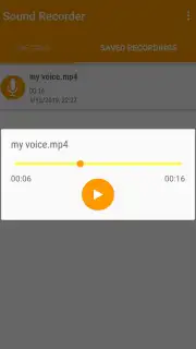 Sound Recorder captura 2