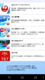 JAL Schedule captura 2