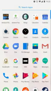OnePlus Launcher captura 2