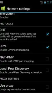 tTorrent Lite captura 4