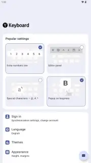 Yandex Keyboard captura 23