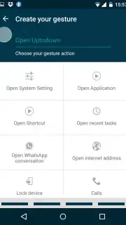 Finger Gesture Launcher captura 4