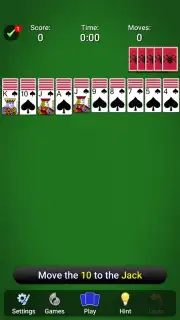 Spider Solitaire captura 10