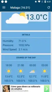 The Weather App captura 4