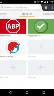 Adblock Browser captura 7