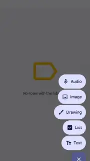 Google Keep captura 3