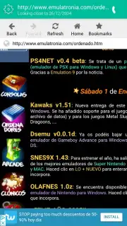 RetroBrowser captura 9