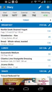 Calorie Counter - MyFitnessPal captura 2