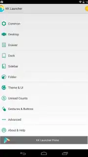 KK Launcher captura 1