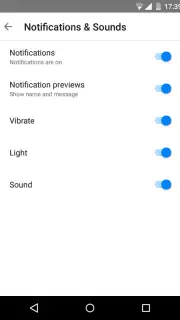 Messenger Lite captura 5