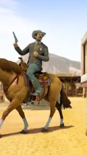 West Cowboy Games Horse Riding captura 6