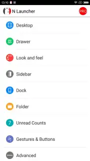 N Launcher captura 2