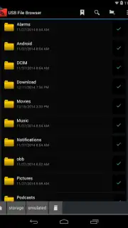 USB File Browser captura 2