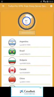 Turbo Pro VPN- Free Proxy Server Secure VPN Servic captura 1