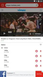 All Video Downloader captura 3