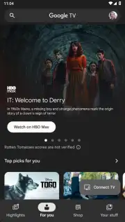Google TV captura 1