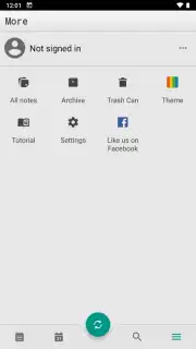 ColorNote Notepad captura 12