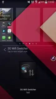 3G Wifi Switcher Widget captura 1