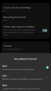 ColorOS Recorder captura 10