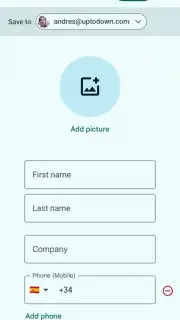 Google Contacts captura 8
