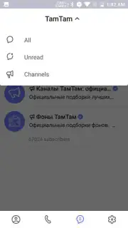 TamTam Messenger captura 2