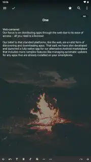 Writer Lite captura 8