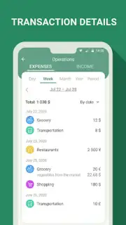 Money manager & expenses captura 6