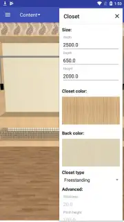Closet Sketcher 3D captura 5
