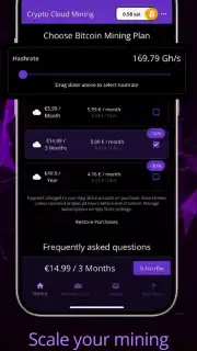 Bitcoin Mining (Cloud Mining Crypto) captura 1