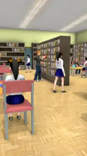 My High School Games Girl Life captura 2