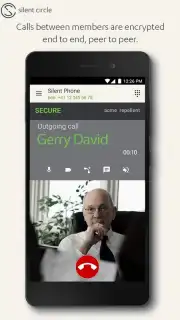 Silent Phone captura 3