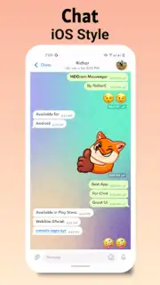 MDGram Messenger captura 2