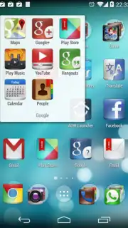 KitKat Launcher captura 2