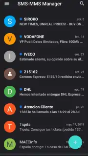 SMS-MMS Manager captura 7