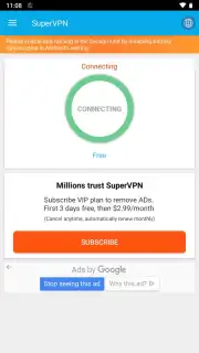 SuperVPN Fast VPN Client captura 6