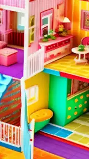 Doll House Design Doll Games captura 5