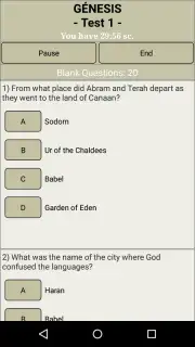 The bible quiz game captura 7